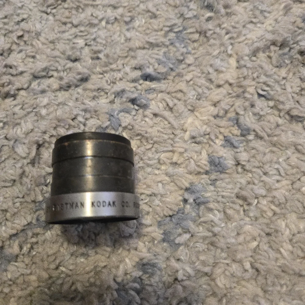Vintage Kodak Ektar 105mm f/3.7 Lens - Rare Medium Format Glass